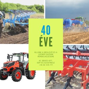 Mezőgazdasági traktor munkagép és alkatrész a KCBÉKÉS KFTnél