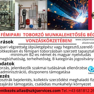 Fémipari Toborzó Munkalehetőség