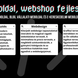 Weboldal készítés SEO Google