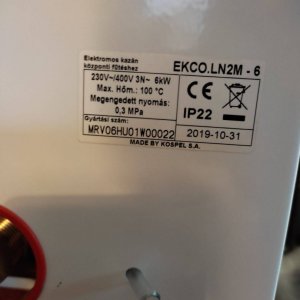 Elektromos Kazán