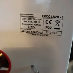 Elektromos Kazán