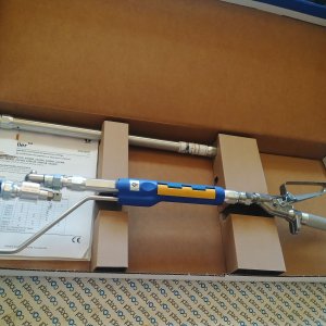 Graco JETROLLER rendszer51cm nyél inLine szórópisztoly