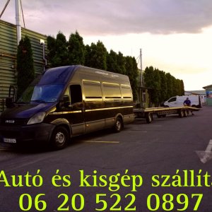 Autó és kisgép szállítás