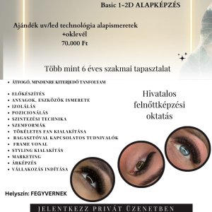 1NAPOS SZEMPILLA ÉPÍTŐ TANFOLYAM