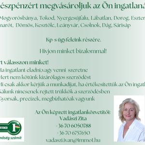 Készpénzért megvásároljuk az Ön ingatlanát