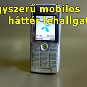 Lehallgató Mobiltelefonnal K310 YETTEL 20as akciós 5 ezer