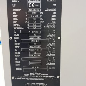 Agie Charmilles Spirit 3 tömbös szikraforgácsoló akár bérbe is