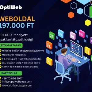 Weboldal készítés