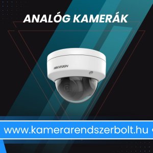 Analóg AHD biztonsági kamerák