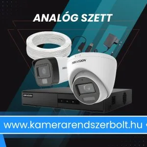 Analóg HD kamera megfigyelőrendszer szett