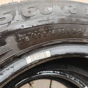 215 60 16 semperit 21560 R 16 téli gumi 2 db 7 mm