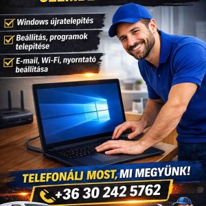 Számítógép szerviz 3 kerület házhoz megyünk
