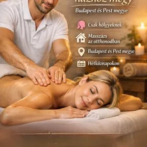 Masszázs Nőknek Házhoz Masszőr házhoz megy Budapest