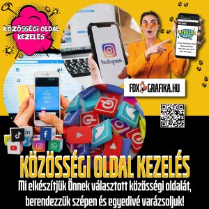 KÖZÖSSÉGI OLDAL KEZELÉS FoxGrafika