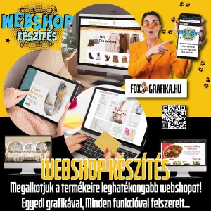 WEBSHOP KÉSZÍTÉS FoxGrafika