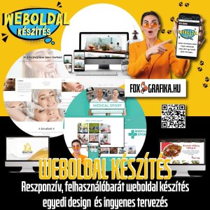 WEBOLDAL KÉSZÍTÉS FoxGrafika