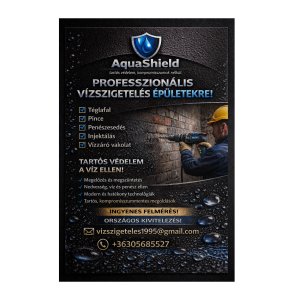 Vízszigetelés injektálással Falszárító vakolat