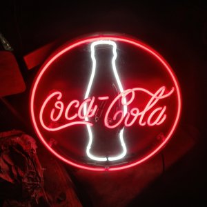 Neon Coca Cola retro tábla