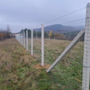 Kerítésépítés drótháló vadháló oszlop kapu kerítés építés