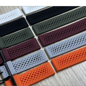 Lélegző sport szilikon szíj 20mm