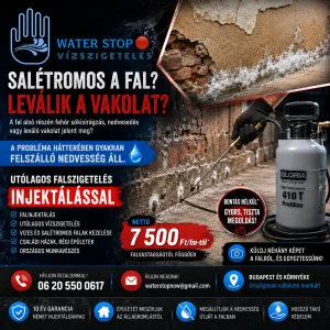 Utólagos Falszigetelés Injektálással Bontás Nélkül