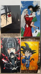 Kézzel festett anime képek inspiráció