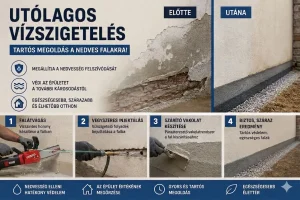 Utólagos vízszigetelés Utólagos vízszigetelés