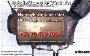 Keresek DPF katalizátor Nyíregyháza