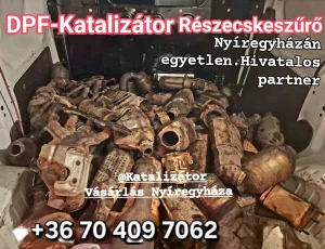 DpfRészecskeszűrő Katalizátor Vásárlás Nyíregyháza