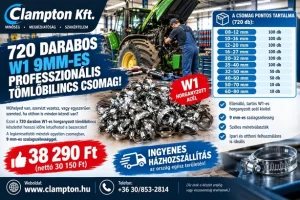 720db W1 9mm tömlőbilincs csomag 720db W1 9mm tömlőbilincs csomag