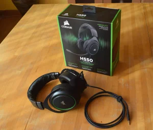 Headset játékhoz munkához és filmnézéshez Corsair HS50 Headset játékhoz munkához és filmnézéshez Corsair HS50