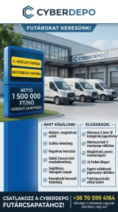 Futárt keresünk Futárt keresünk