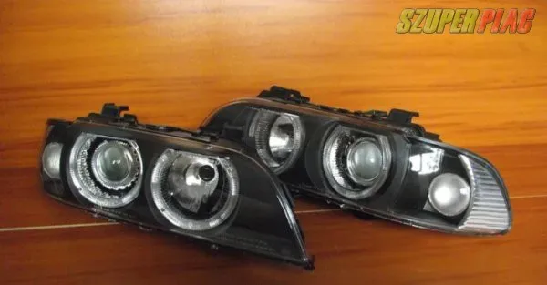  bmw e39-hez angel eyes fényszórópár és lámpabúra