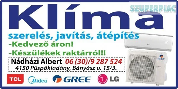 Gree Comfort X GWH12 oldalfali mono split klíma comfort pro