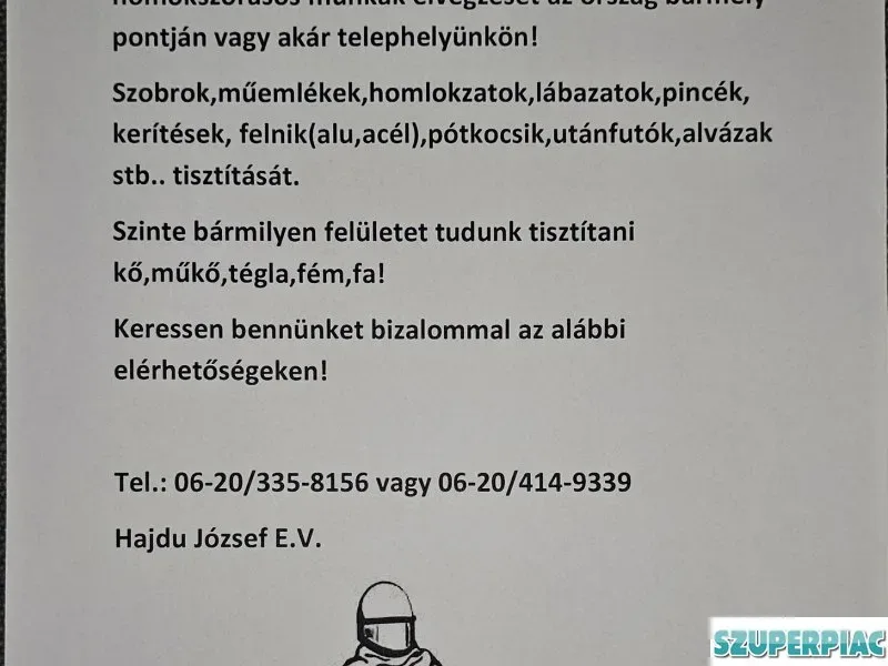 HomokszórásOrszágosan