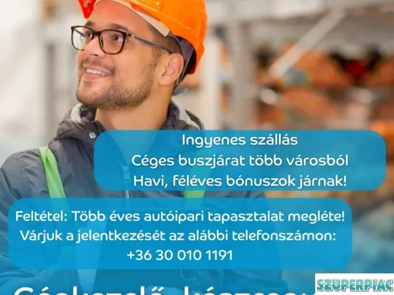 Operátor összecsomagoló munkatárs