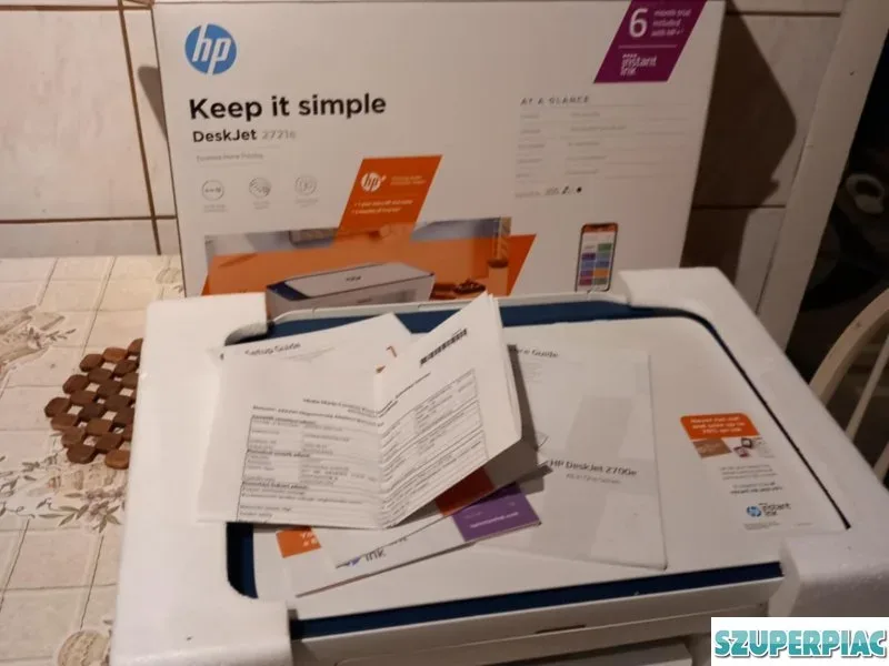 HP DescJet 2721e Tintasugaras nyomtató és scanner