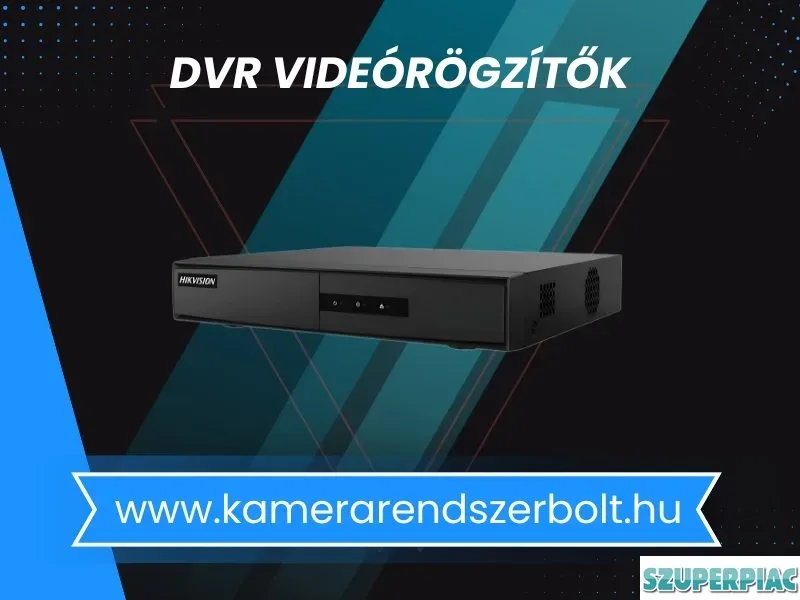 Asztali DVR videórögzítő egységek