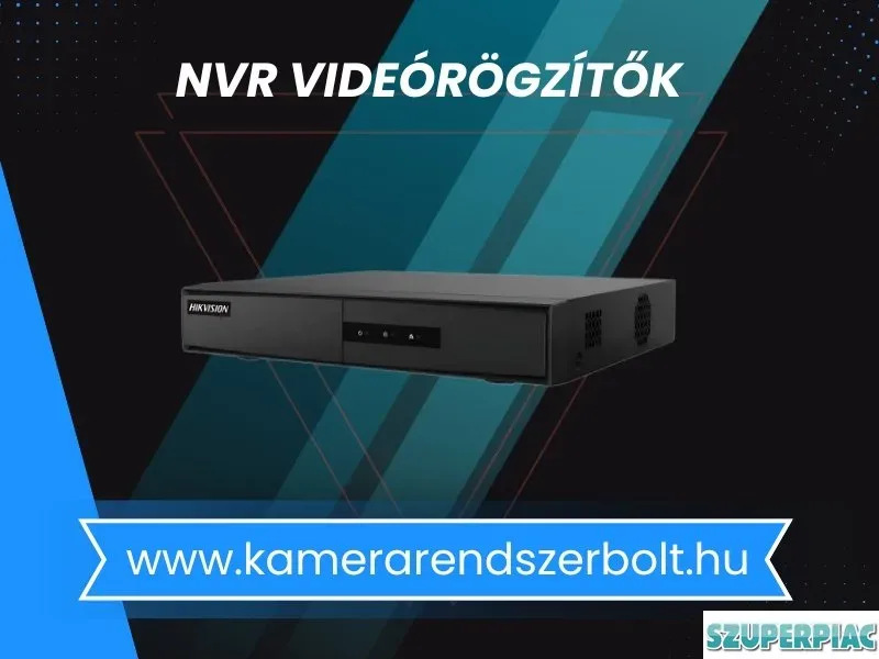 Asztali IP NVR videórögzítő egységek