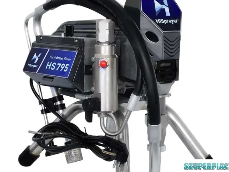 HS795 Professzionális Airless Festékszóró Gép Ipari munkákra