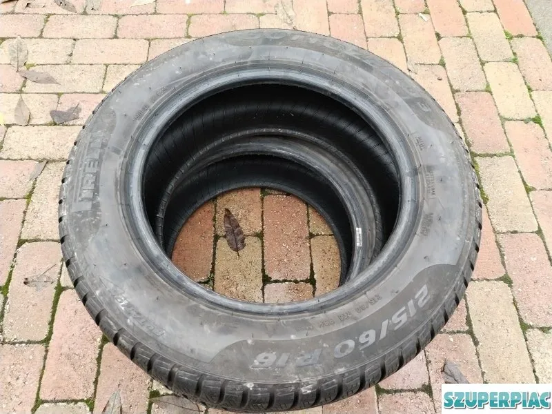 215 60 16 pirelli 21560 R 16 téli gumi 2 db