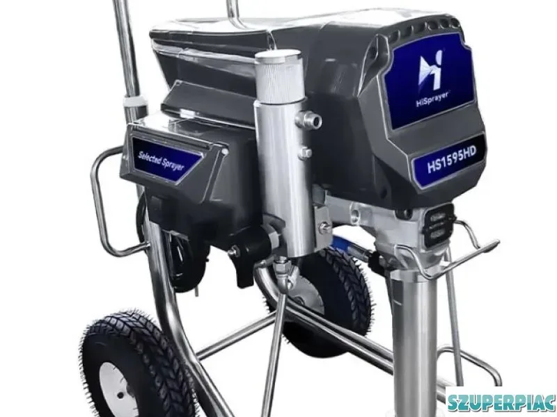 1595HD Airless Festék és Glettszóró gép
