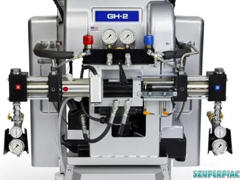 Graco Gusmer GH2 purhab és polyurea bevonatszóró gép