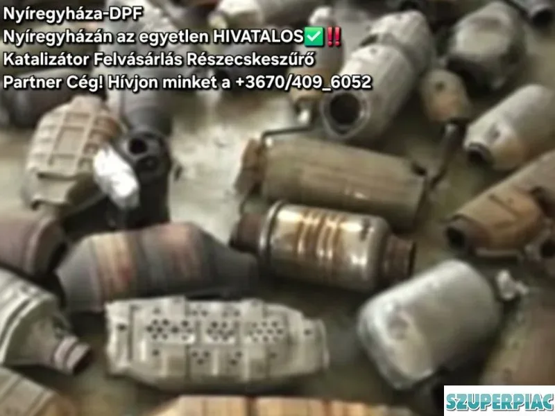 DpfRészecskeszűrő Katalizátor Vásárlás Nyíregyháza