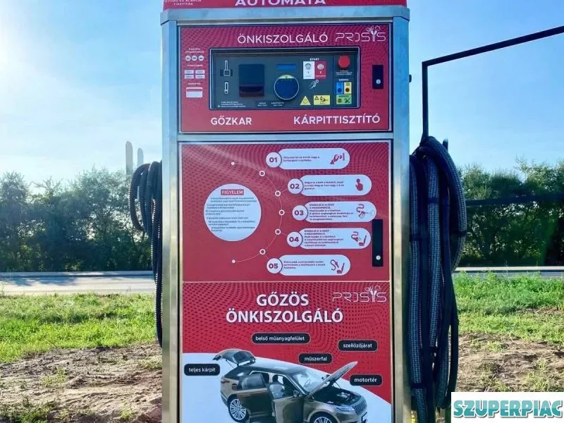 PROSIS 2 funkciós gőz és kárpittisztító automata