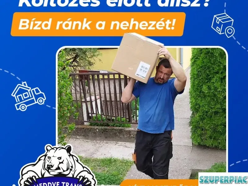 Költöztetés szállítás bútorszerelés lomtalanítás