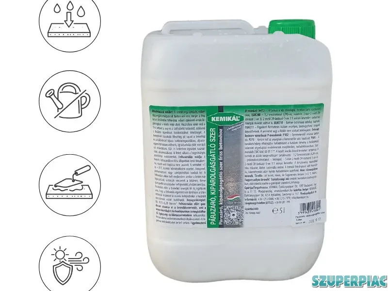 Beton utókezelő szer 5L