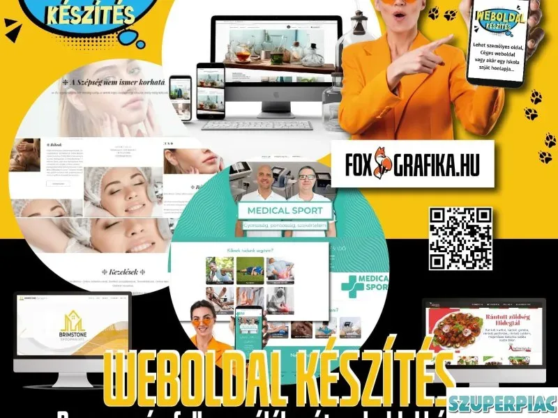 WEBOLDAL KÉSZÍTÉS FoxGrafika