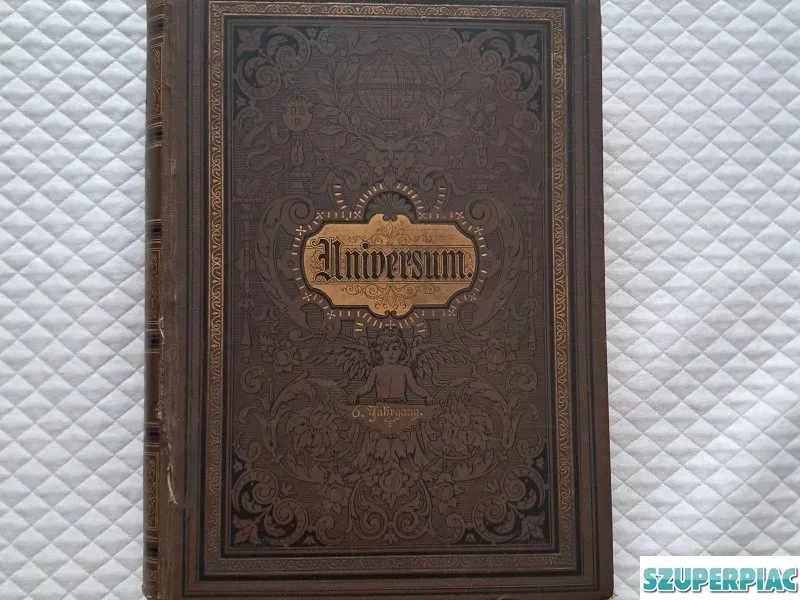 Az Universum 1890es 6 évfolyamos gót betűs kiadása