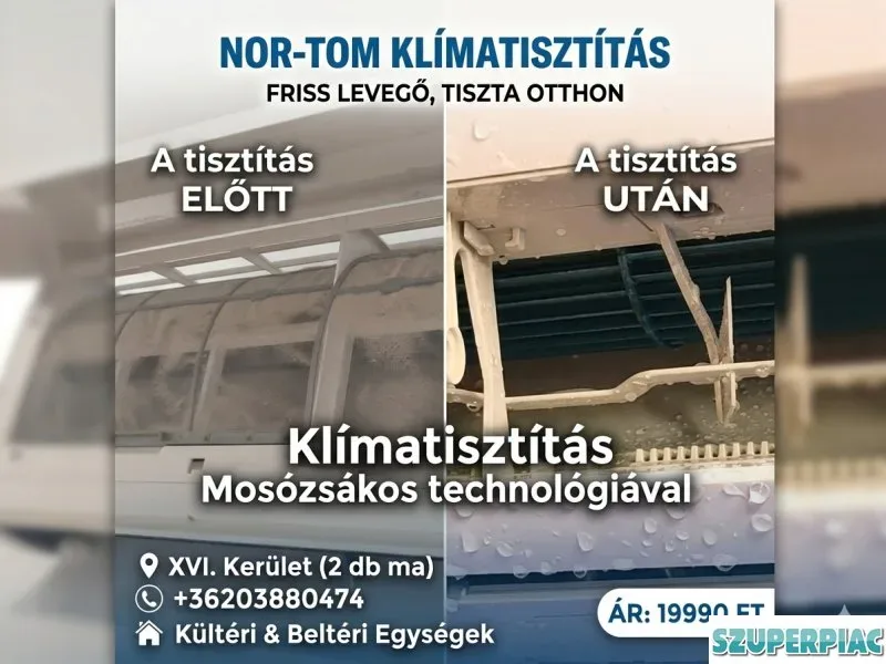Klímatisztítás szolgáltatás